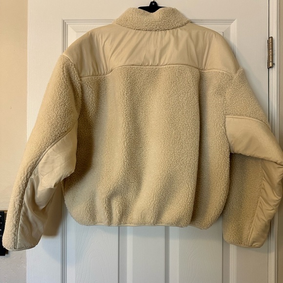 Madewell Cream Sherpa Jacket - Picture 5 of 5